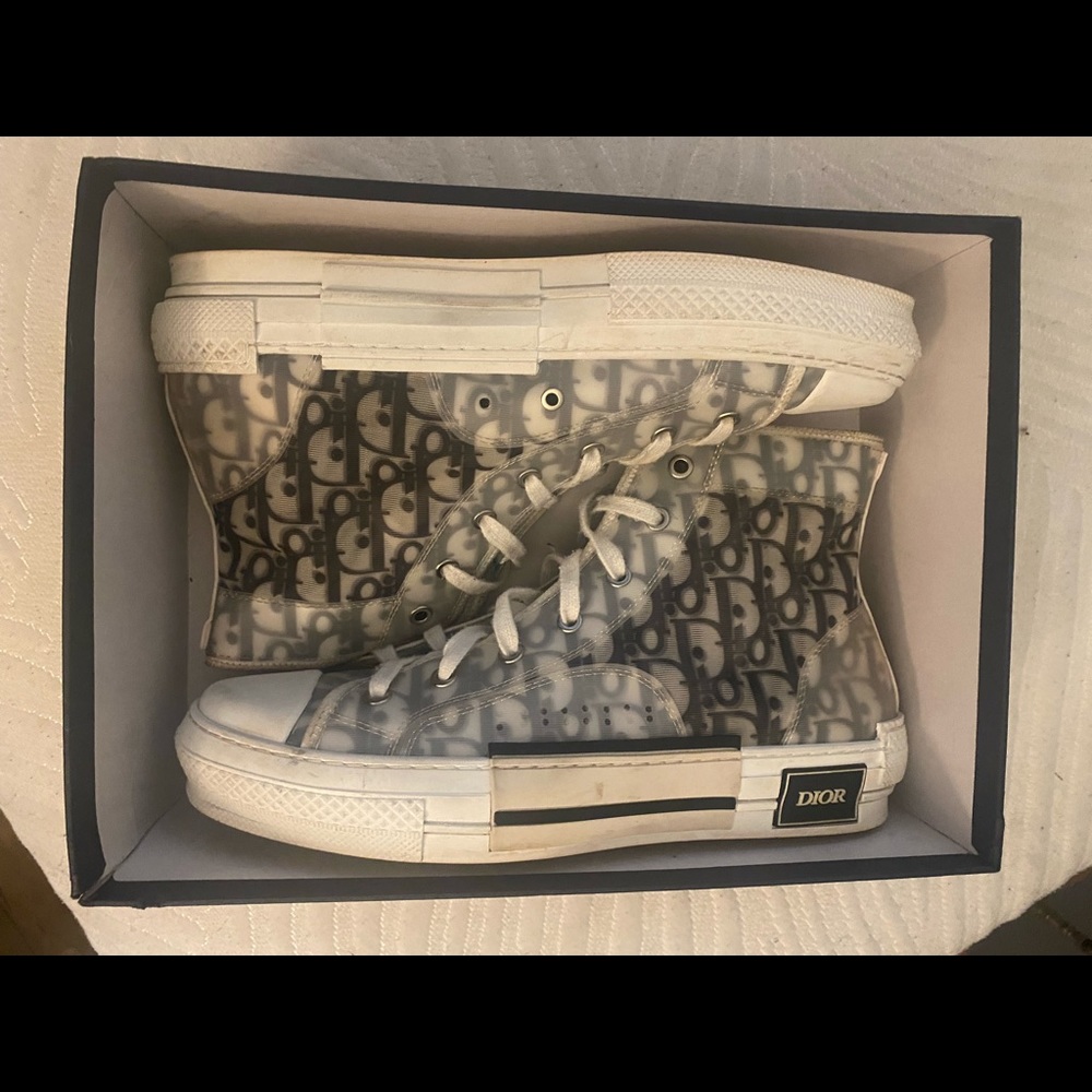 Dior men’s high top sneakers size 45